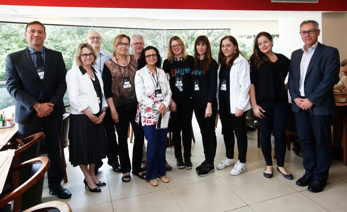 Team at Crossref LIVE event in Brazil, 2016